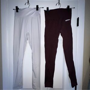 Pair of ECHT high rise workout sports leggings